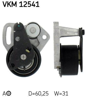 Galet tendeur de courroie de distribution (Galet tendeur de courroie crantée) SKF ref. VKM 12541
